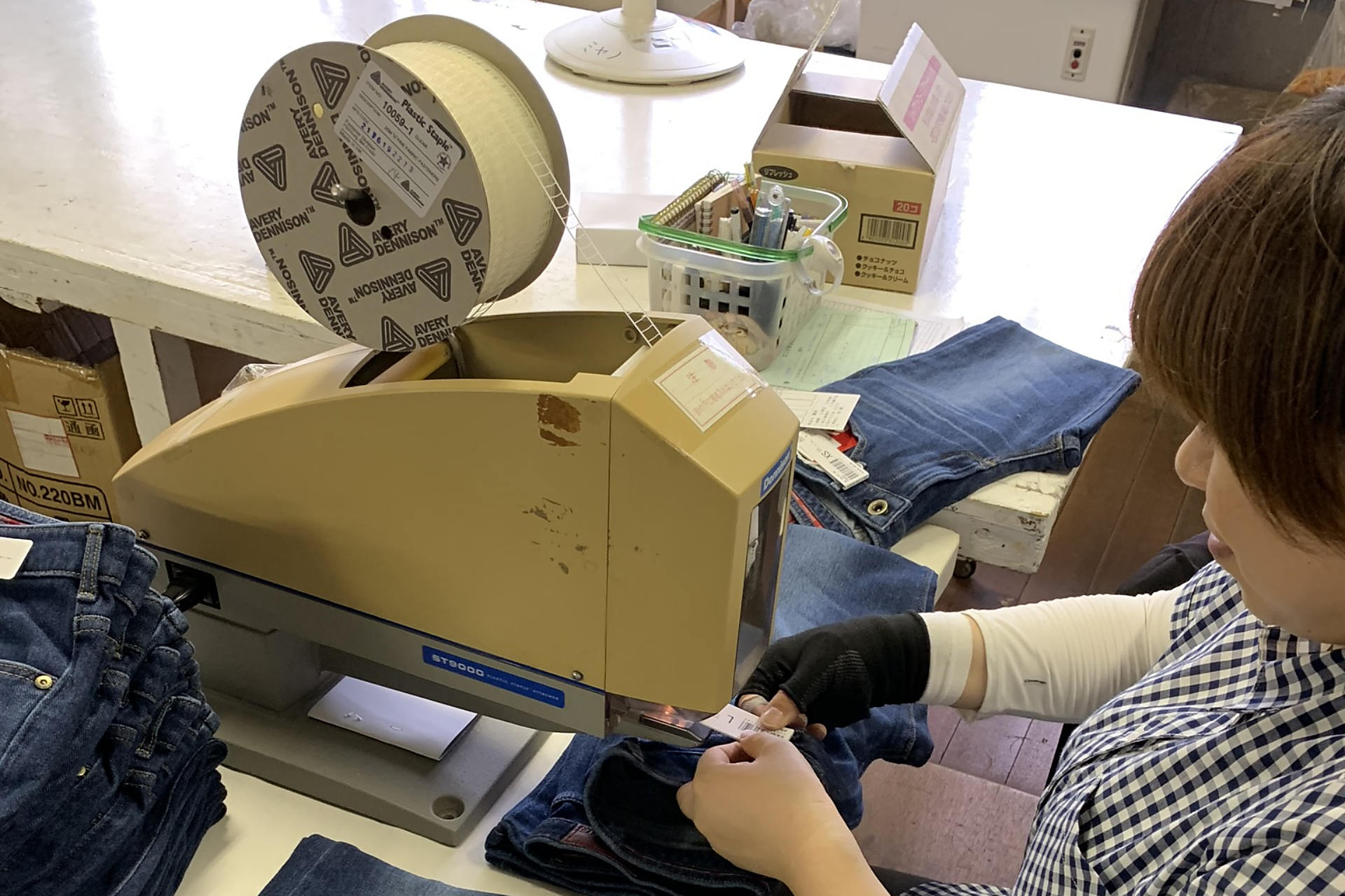 ビニールタイプのタッカー